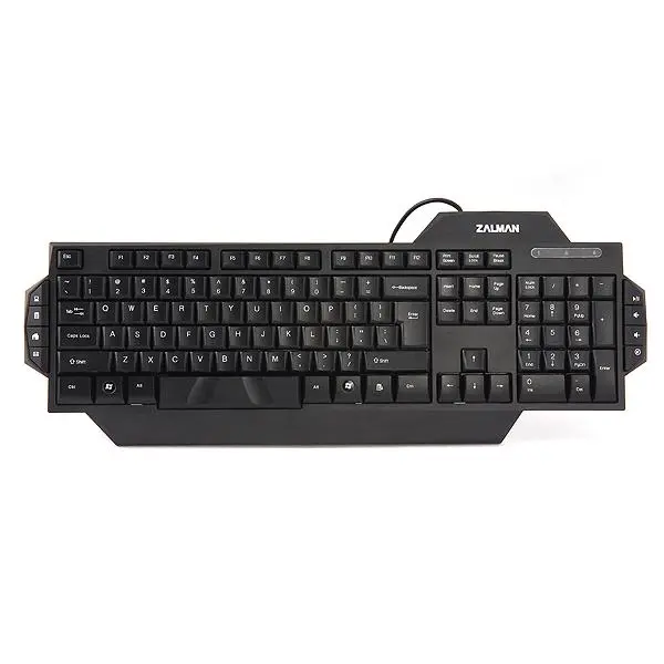 Zalman ZM-K350M teclado USB Negro - 1