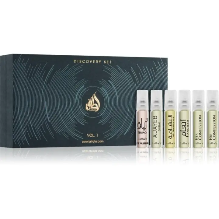 Lattafa Discovery Set Vol. 1 Unisex 6x4 Ml   ***NOVEDAD*** - 1