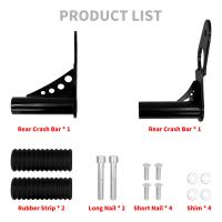 Barra De Protección Del Motor Para Motocicleta Harley Softail Street Bob Low Rider FXBB FXLR 2018-2022 Guardia Trasera De Carretera Acero - details 4