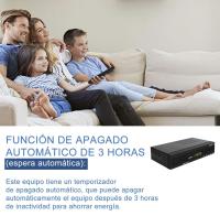 Nueva Version 2024 Español TDT GRABADOR Decodificador  TV DVB-T T2 H265 HEVC FTA Full HD PVR, USB, HDMI, SCART, Sintonizador de TV Digital Terrestre, Receptor Digital de Alta definición Full HD 1080p HD JN 821T2 TV Graba en HD - details 2