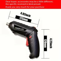 Destornillador Eléctrico Recargable Inalámbrico Potente Con Batería Impacto Herramienta De Perforación Para DIY En El Hogar - details 6