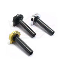Accesorios De Motocicleta Modificados Gran Desplazamiento Agua De Aceite Domino Manillar Doble Línea Acelerador Asiento - details 0