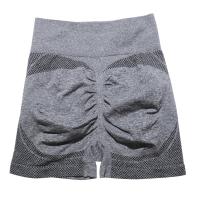 Shorts De Yoga Para Mujer Cintura Alta Shorts De Gimnasio Levantamiento De Glúteos Fitness Running Sportswear Polyester - details 34