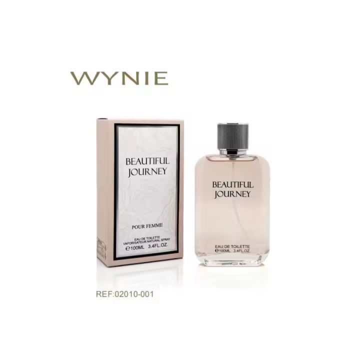 WYNIE PERFUMES PARA MUJER BEAUTIFUL JOURNEY MICHELA VALENTI 100ML AROMAS ELEGANTES OLORES AUTÉNTICOS CALIDAD ORIGINAL DE CONFIANZA IDEAL PARA USO DIARIO, FIESTAS, REGALOS, EVENTOS, ETC. - 1