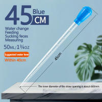 Herramienta De Limpieza Para Acuarios Sifón De Agua Y Limpiador De Tanque De Peces Plástico 29cm 45cm Longitud Ajustable - details 7