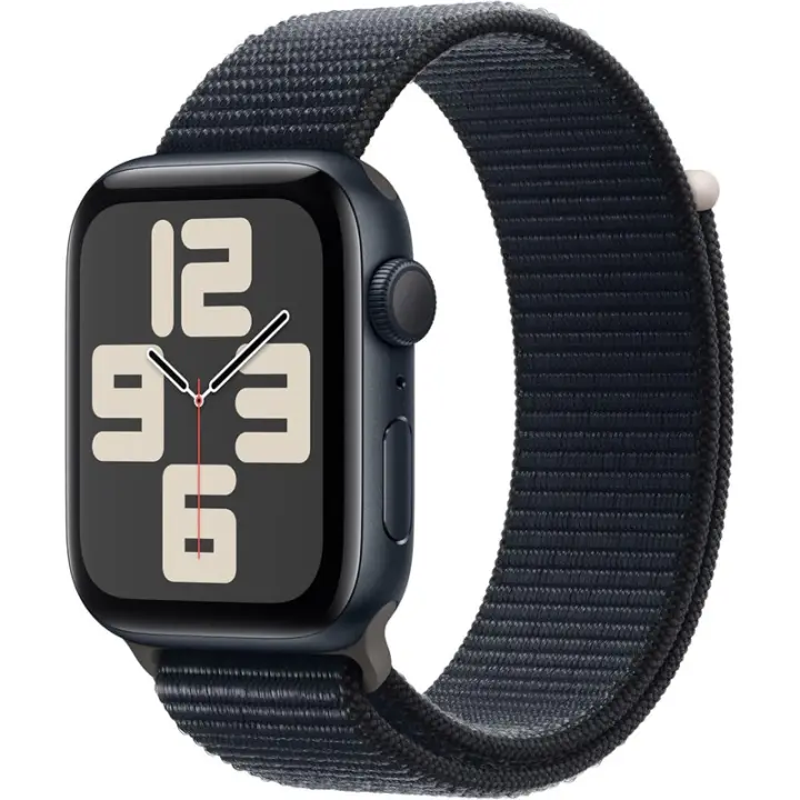 Apple Watch SE 2024 GPS 44 mm CA Midnight Correa deportiva de aluminio con tinta - 1