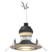 vidaXL Lámparas Set de 12 Latón Metal 9 cm Luces de Techo Empotradas - details 5