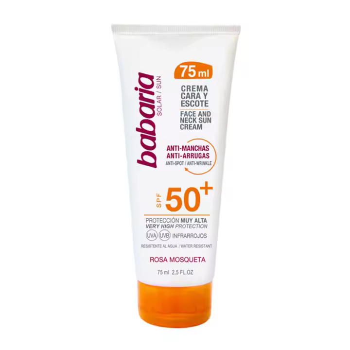 BABARIA ROSA MOSQUETA FLUIDO ANTI-MANCHAS SPF50+ 75ML - 1