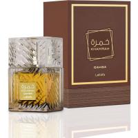 Perfume Lattafa Unisex EDP Khamrah Qahwa 100 ml - Fragancia unisex de larga duración, tonos Khamrah Qahwa, 100 ml - details 0