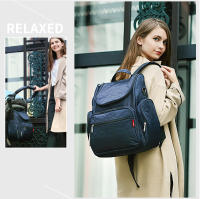 Bolso De Diaper Multifuncional Para Bebé Insular Elegante Bolsa De Camarón Para Mamá Viaje Cambio Con Carrito De Manos Para Mujer Tamaño Medio - details 8
