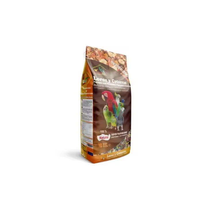 Loros Con Frutas 18 Kg. Faunamix - 1