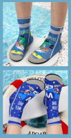Calcetines de playa de verano para niños, zapatos de natación para vadear en arroyos, suela suave, antideslizantes, de caña alta y tubo largo, zapatos de playa para hombres y mujeres - details 14