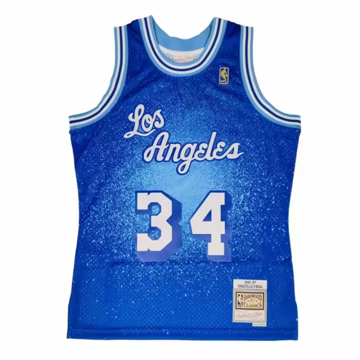 Camiseta Shaquille O´Neal "NBA Re-Take Gradient" Lakers de Mitchell and Ness - 1