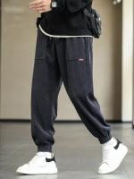 Nuevos Pantalones De Corduroy Para Hombre Otoño Invierno Estilo Callejero Holgado Casuales Pantalones De Jogger Talla plus Hasta 8XL - details 17