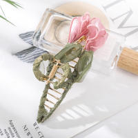 Haimeikang Clip De Cabello De Tulipán Para Mujer Accesorios De Cabello Elegantes Para Moño Con Diseño De Caracol Decorativo Moda Casual - details 5
