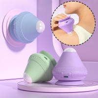 Bola De Masaje De Silicona Recargable Por USB Bola De Masaje Vibrante Para Musculos Cintura Espalda Alivio Del Dolor Relaxación Fitness - details 0