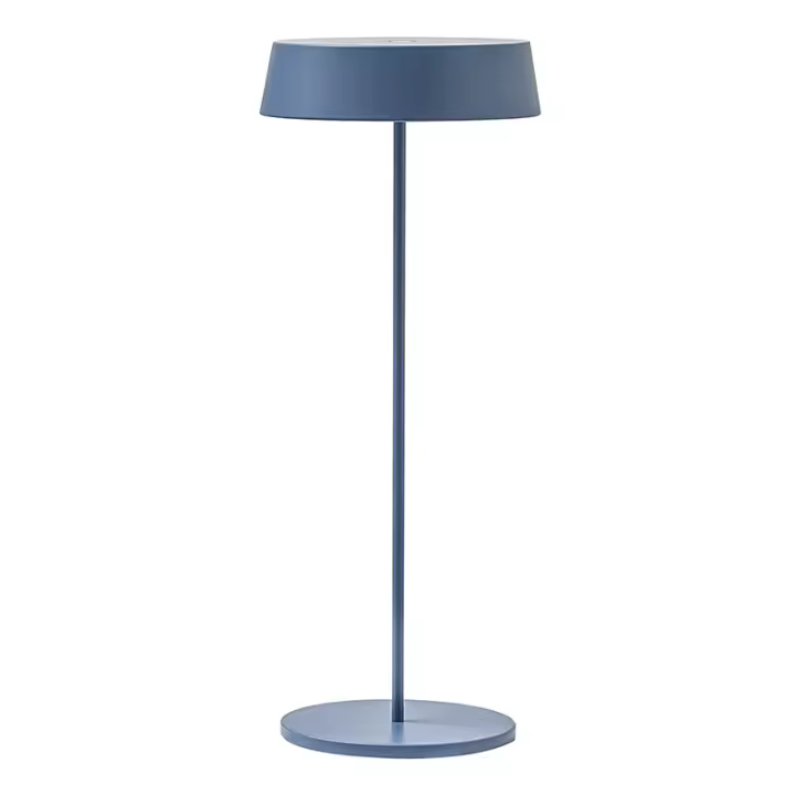Lámpara de Mesa LED Inemuri Distant Blue USB Touch recargable y regular con Katería de 12 h de duración - 1