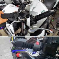 Cubierta De Manillar Universal Para Motocicleta 22mm Antivibración Antideslizante Almohadillas De Esponja Para Motocross Moto - details 0
