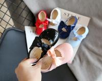 Zapatos De Niñas Estilo Princesa Infantiles Con Lazo De Cinta Y Piel Sintética Mary Janes Planos Para Niños Suaves Y Cómodos Para Todas Las Estaciones - details 2