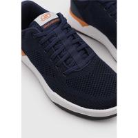 Skechers RELAXED FIT: CORLISS - DORSET Deportivas Planas Hombre Azul - details 1