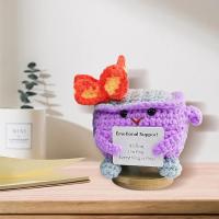 Muñeco De Crochet Divertido Para Decoración De Hogar Y Piso Estilo Europeo Regalo De Navidad Ornamento De Mano Hecho a Medida - details 8