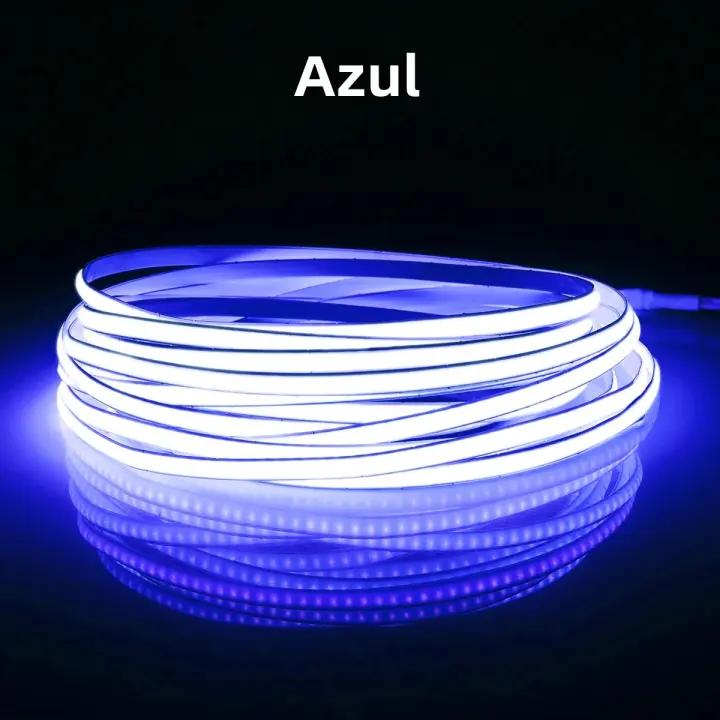 Barra De Luz LED COB Flexible Y Dimmable Para Decoración De Bicicletas Y Autos 12V Cadena De Luz De Tiras LED Para Armarios Y Publicidad - 1