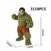 Juguetes De Construcción De Anime Cartoon Blocos De Monstruos Educativos Para Niños Regalo De Navidad Bloques De Plástico PVC Tamaño Micro Sin Baterías - details 0