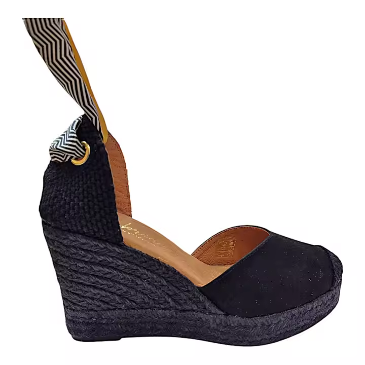 Shoes Alpargatas marca Cabrera para mujer en color negro - 1