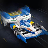 Conjunto De Bloques De Construcción Técnicos 92003 Anime Future GPX Cyber Formula MOC AKF-11 Modelo Asrada Juguetes Para Niños - details 1