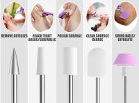 Taladro Eléctrico Para Uñas Recargable Herramienta De Manicura Y Pedicura Con Velocidad Sin Carga De 14500rpm Para Polir Y Eliminar Piel Muerta - details 2