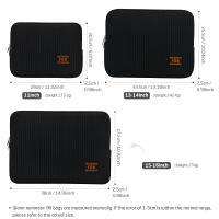 Estuche Para Laptop 14-16 Pulgadas Capacidad Grande Bolsa De Computadora Para HP DELL Xiaomi Huawei Estuche Para Ipad 11 Samsung 11 Estilo Business - details 2