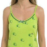 Kisses and Love-Camisón Mujer Verano Algodón 100% de Tirantes Finos KL45300