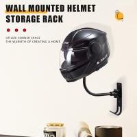 Soporte De Casco Para Motocicleta Con Gancho Y Rueda De Rotación De 180° Montaje En Pared Almacenamiento Organizador Para Cascos - details 0