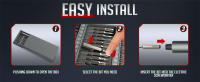 Destornillador Eléctrico De Precisión 75 En 1 Con 71 Brocas Magnéticas Torx Phillips Hex Drill Luz LED Multifuncional Herramienta Eléctrica Para DIY En El Hogar - details 11
