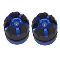 Protector De Caída Para Manillar De Motocicleta 2pcs Antechoques Delantero Y Trasero Protector De Rueda De La Horquilla Accesorio De Motocicleta - details 5