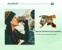 Widesea Tetera De Camping Con Prensa Francesa Y Taza De Aluminio Para Actividades Al Aire Libre Senderismo Viajes Y Bebidas De Café - details 8