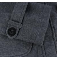 Abrigo De Trench Casual Para Mujer Cierre De Cremallera Con Capucha Botones De Cuerno Abrigo Largo De Mujer Top Feminino - details 7