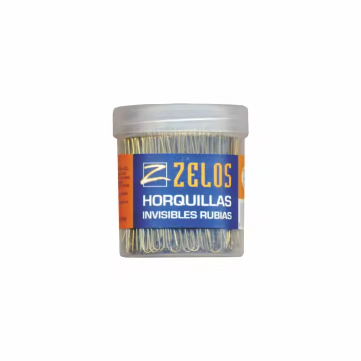 ZELOS HORQUILLAS INVISIBLES RUBIAS 300 UDS (30BC) - 1