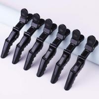 Set De 6 Pinzas Para Cabello De Alligator Plásticas Herramienta Profesional Para Peluquero Salon Clavos Para Peluquería Accesorios De Cabello - details 0