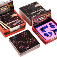 100PCS Juguetes De Dibujo Montessori Mini Arcoíris Con Plantillas De Dibujo Para Niños Juguetes Educativos Regalo Para Niños De 0 a 12 Años - details 2