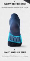 4 Pares De Calcetines Deportivos Para Hombre Y Mujer Anti Sudor Transpirables Para Ciclismo Secado Rápido Fitness - details 8