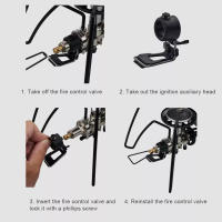 Interruptor De Ignición De Araña Para Camping Al Aire Libre Soto 310 Soto 340 Botón De Encendido De Calefactor De Grabadora Accesorios De Material Plástico No Desechables - details 11