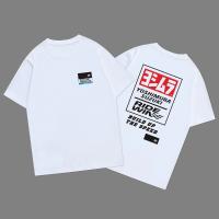 Camiseta Corta De Algodón Honda NSR250P4 Lofmen HRC Co-branded Para Hombres Ropa Casual Pesada Nueva 2025 - details 3