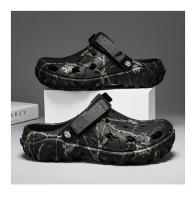 Sandalias De Verano Para Hombres Cómodas Y Ligeras Zapatillas De Jardín Antideslizantes Suela Suave Sandalias De Plataforma Medio Tacón Estilo Casual - details 21