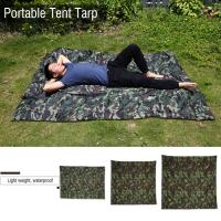 Manta De Tienda De Agua Impermeable Y Ligera De Camuflaje Para Exteriores Cubierta Protectora Portátil Para 3-4 Personas - details 2
