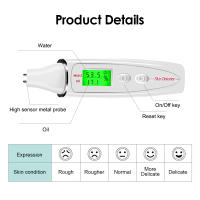 Testador De Piel Facial Portátil Analizador Digital Aesthetic Monitor De Humedad Y Aceite Para Cuidado De La Piel Dispositivo Diagnóstico De Piel - details 5