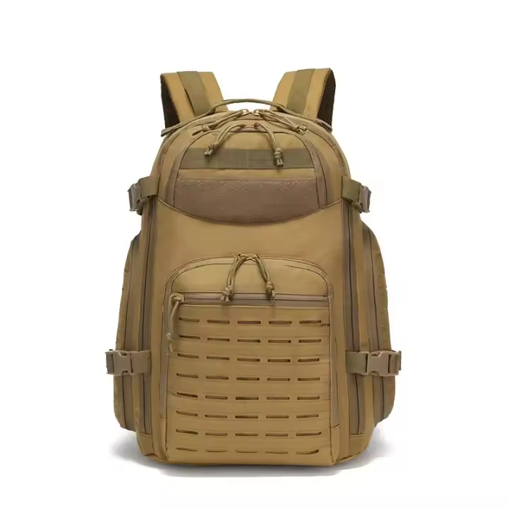 Mochila Táctica De 1000D Para Caza Y Camping Con Sistema De Carretel Externo Y Malla De Resina Para Hiking Y Viajes Unisex - 1