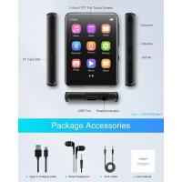 Reproductor MP3 Portátil Con Pantalla Táctil Y Altavoz 32GB BT 5.0 Fidelidad Alta Calidad Sin Perdida Soporte Hasta 128GB TF - details 7