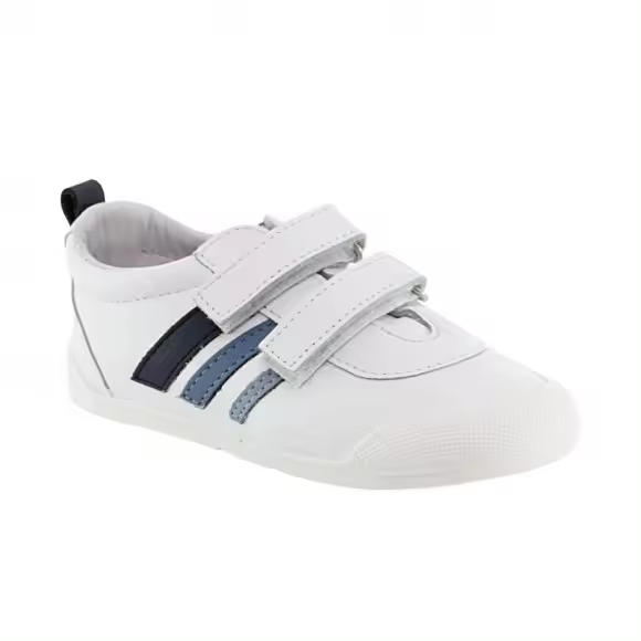 Zapatos respetuosos Blanditos Luna Blanco-Azul Blanditos ICRI24H12 - 1