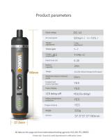 Worx WX242 4V Set De Destornilladores Eléctricos Automáticos Recargables Herramientas Eléctricas De Precisión Para El Hogar Sin Cable - details 15